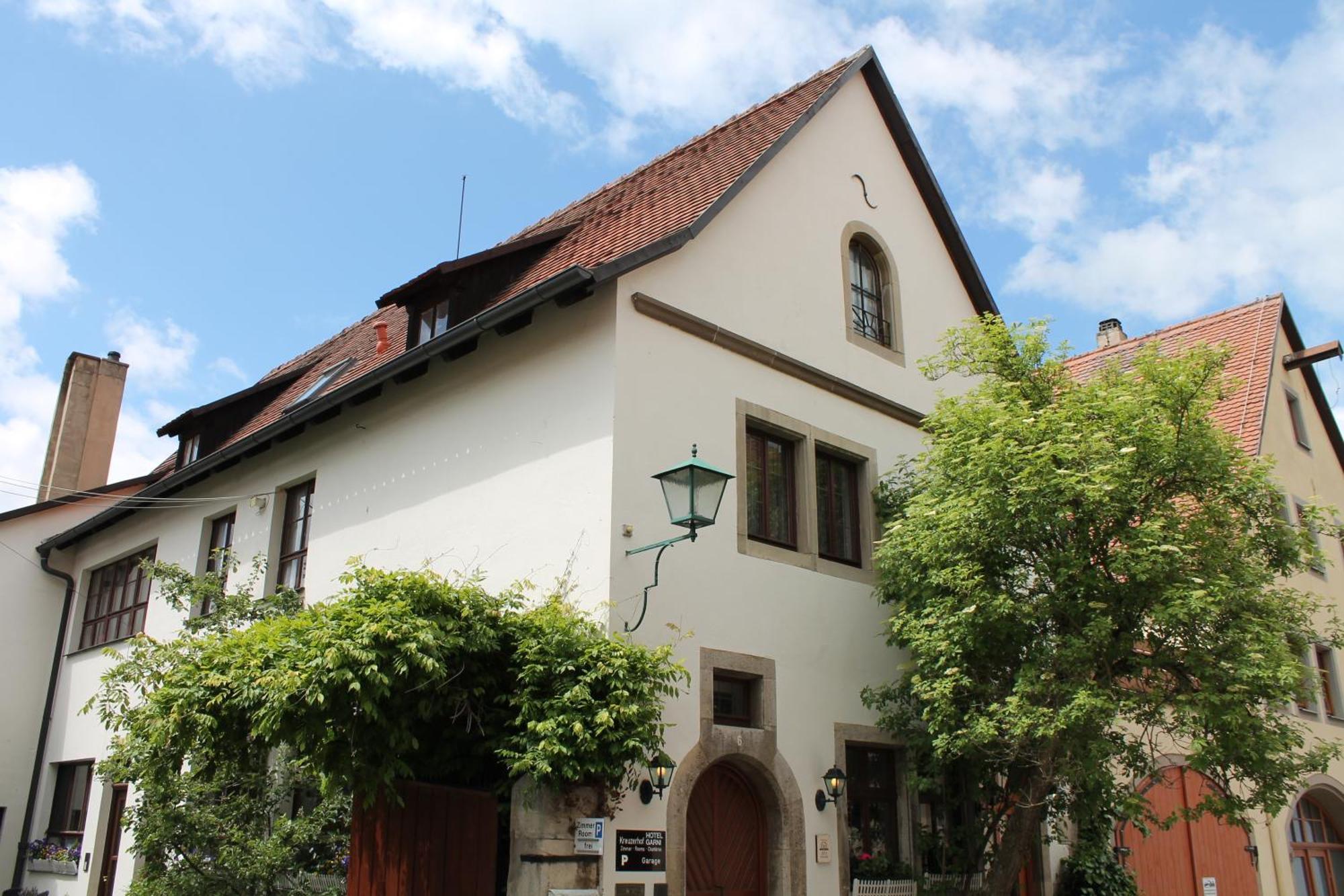 Kreuzerhof Hotel Garni Ротенбург-на-Таубере Экстерьер фото